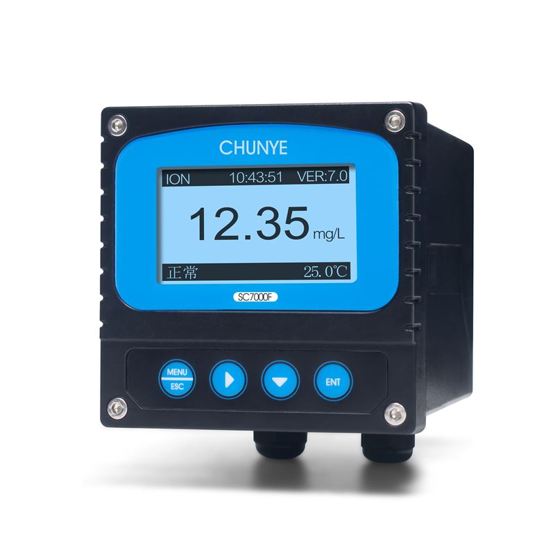 Fluoride ion monitor online